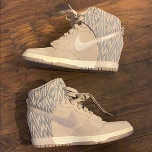 Nike- High Top, Platform Sneakers